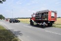 Schwerer Krad Pkw Unfall Koeln Porz Libur Liburer Landstr (Krad Fahrer nach Tagen verstorben) P026